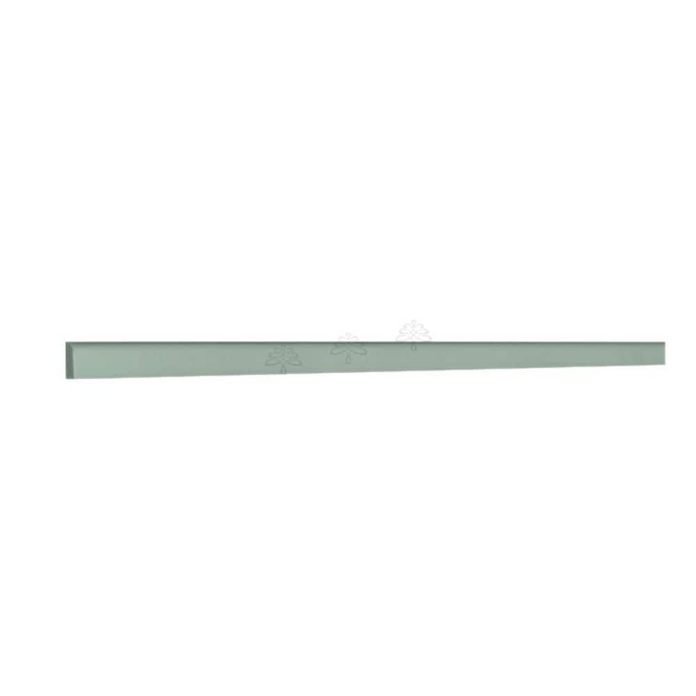 Slim Shaker 96 in. W x 0.75 in. H x 0.25 in. D Scribe Molding in Green price history on PriceWatchPro