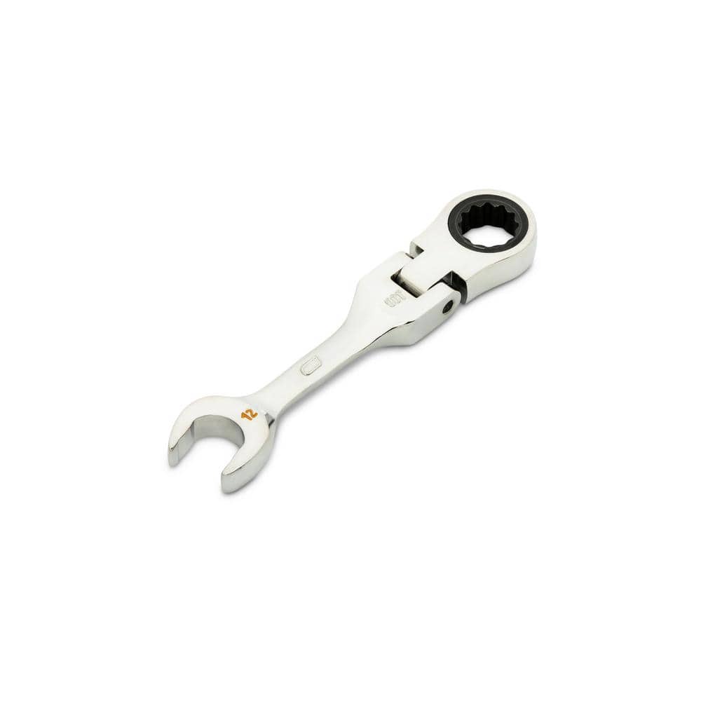 GEARWRENCH 12 mm 90-Tooth 12 Point Stubby Flex Ratcheting