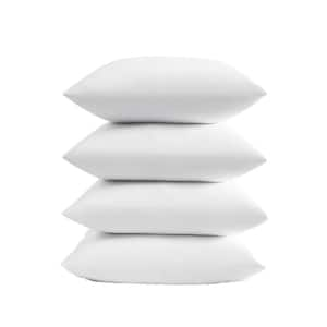 Everyday White Polyester Standard Pillowcase (Set of 4)