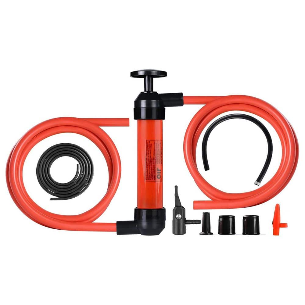 ABS Fluid Transfer Pump Kit Siphon Fuel Liquid Pump with Air Adapter Efficient 3in1 Function for Gas Oil Water price history on PriceWatchPro