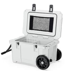 Gilati Khaki 55 qt. Portable Chest Cooler, Leak-Proof Outdoor