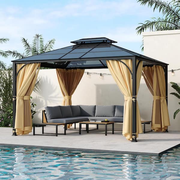 10 ft. x 10 ft. Outdoor Skyline Gazebo with Removable Zipper
