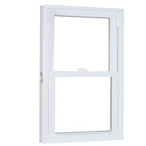 29.75 in. x 57.25 in. 70 Pro Series Low-E Argon Glass Double Hung White Vinyl Replacement Window, Screen Incl
