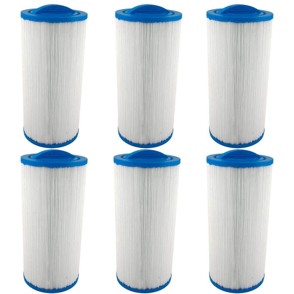 Unicel 45/8 in. Dia 25 sq. ft. Replacement Swimming Pool Filter Cartridge (6Pack) 6 x 4CH24