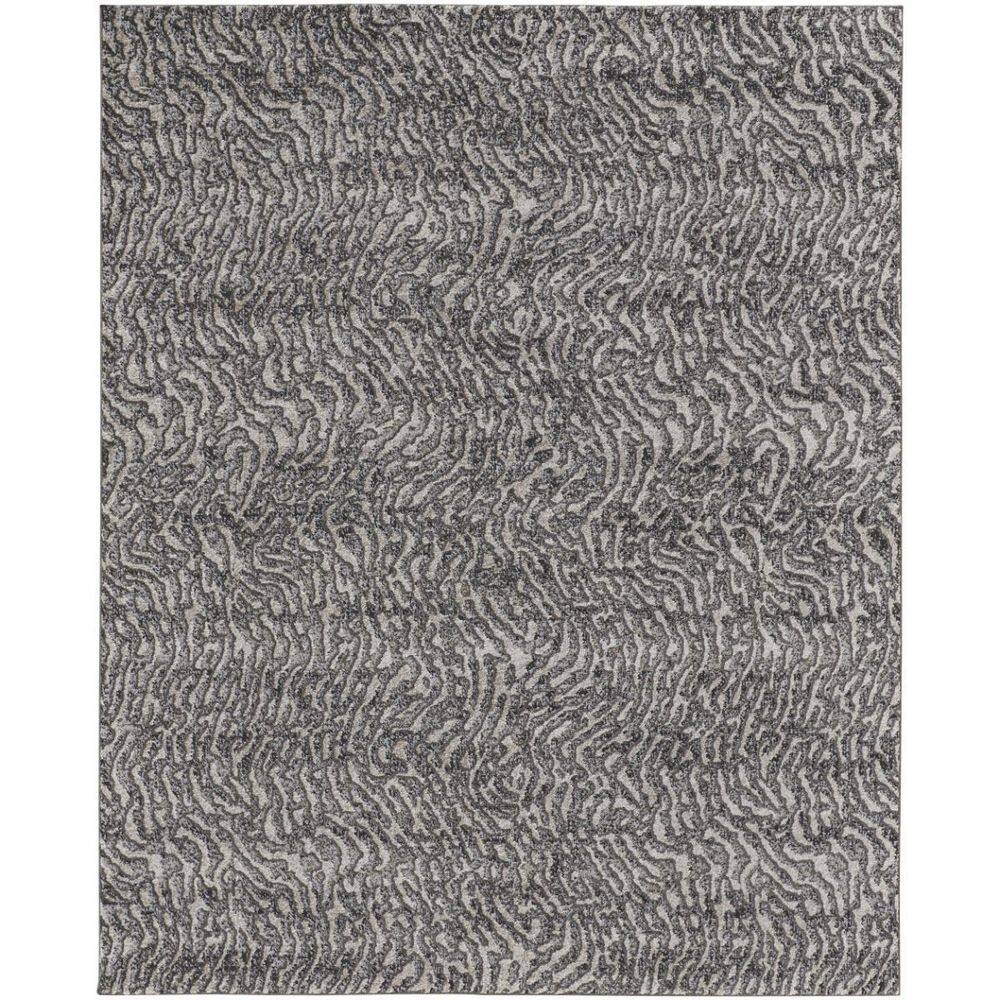 2 X 8 Gray, Ivory Abstract Area Rug price history on PriceWatchPro
