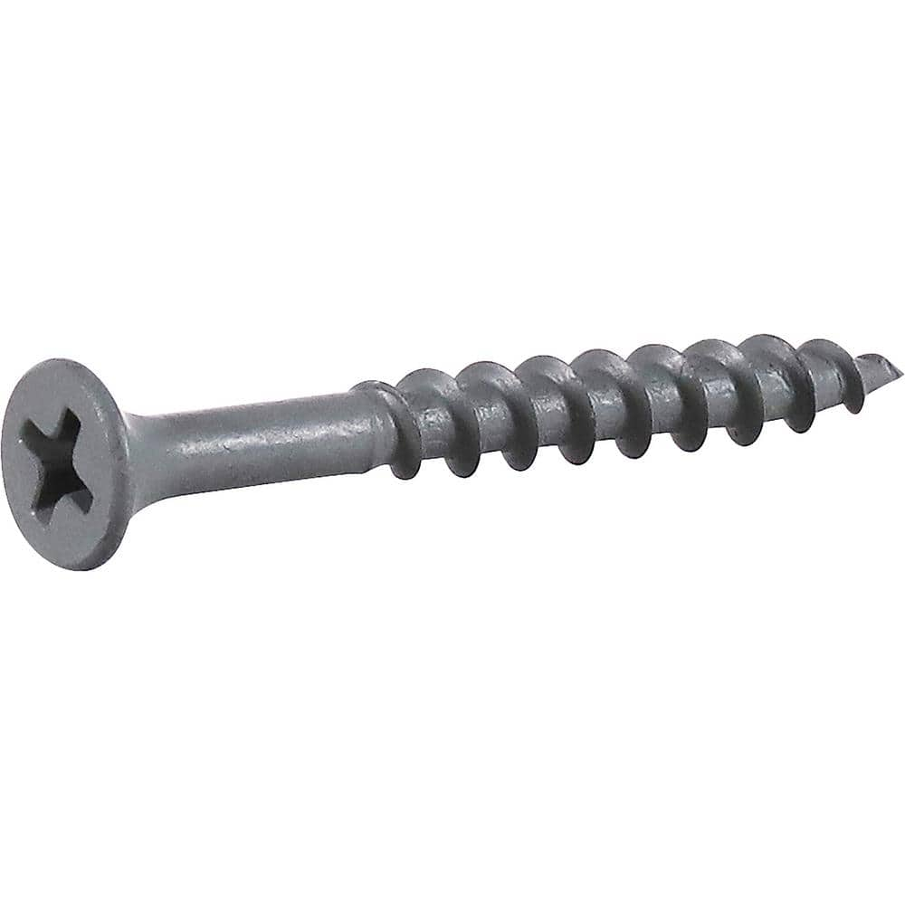 Everbilt #8 1-5 8 In. Phillips Flat-head Deck Screws (1 Lb.-pack 