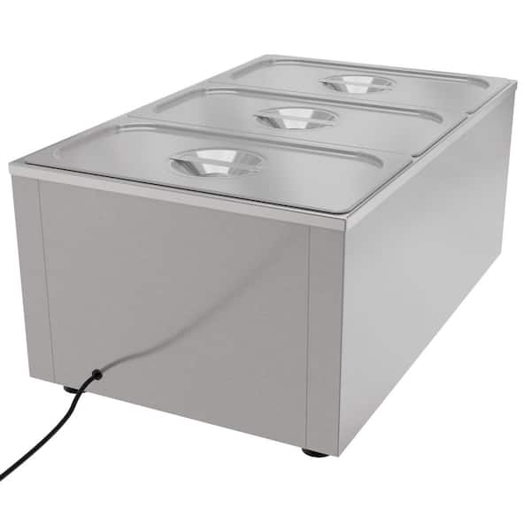 Omcan USA 39482 Electric Countertop Hot Chocolate Dispenser with 5 Liter  Capacity w/ Bain-Marie Heating System
