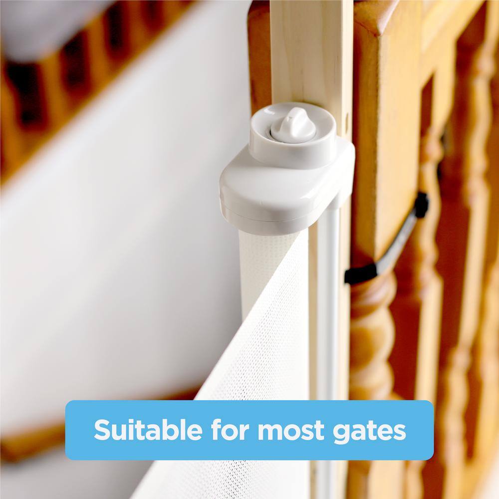 Extra Tall Natural Wood Banister Adapter Kit for Baby Gates