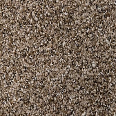 Cay - Sand - Beige 12 ft. Wide x Cut to Length 24 oz. Polyester Texture  Carpet