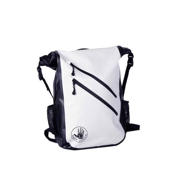 Body Glove Seaside Waterproof 5 in. White Floatable Backpack