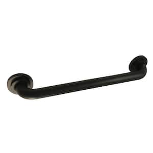 Manhattan 16 in. x 1-1/4 in. Grab Bar in Matte Black