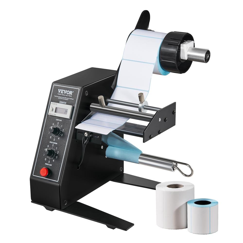 Automatic Label Dispenser, Width 5-115 Mm, Length 5 Mm-∞, Automatic Label Stripper Label Separating Machine, Speed Adjustable Label Applicator Sticker Dispenser For Transparent And Opaque Labels | AU