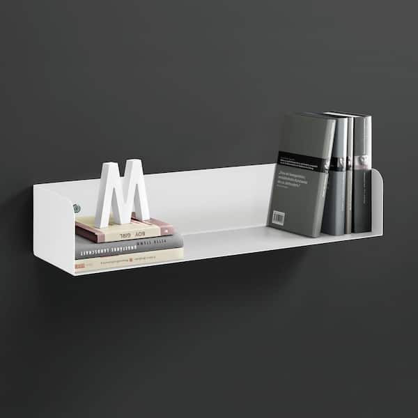 Dolle Long Cube Floating Wall Shelves - 3 Piece Set - White