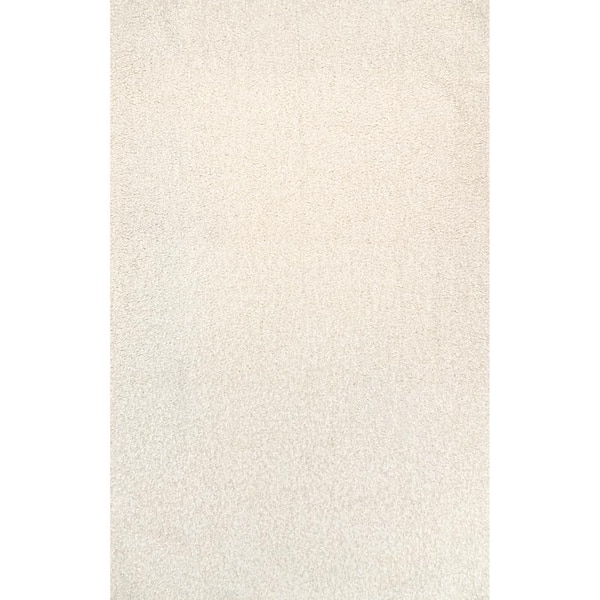 小物 the toe piggale shaggy muffler white nuLOOM Marlow Soft Shaggy Faux Sheepskin Machine Washable
