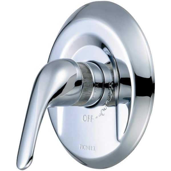 Pioneer Faucets Legacy 1-Handle Wall Mount Valve Trim without Valve in Polished Chrome (Valve not Included)