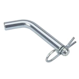 Standard 5/8 in. dia Steel Bent Hitch Pin with Clip - Fits 2 in. x 2 in. Hitch Receivers