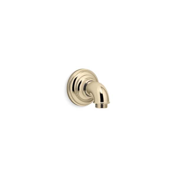 KOHLER Artifacts 1/2 in. Metal 90-Degree Elbow Fitting in Vibrant French Gold