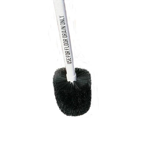 Unbranded 5 in. Drain Brush in Black (Handle Not Included) (Case of 6)