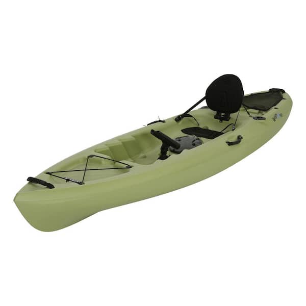 Lifetime Weber 11 ft. Kayak in Light Olive with Back Rest