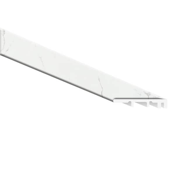 A&A Surfaces Eddinger 1/4 in. T x 1.5 in. W x 94 in. L Luxury Vinyl End Cap Molding