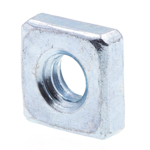 Prime-Line #10-24 Zinc Plated Steel Square Nuts (10-Pack)