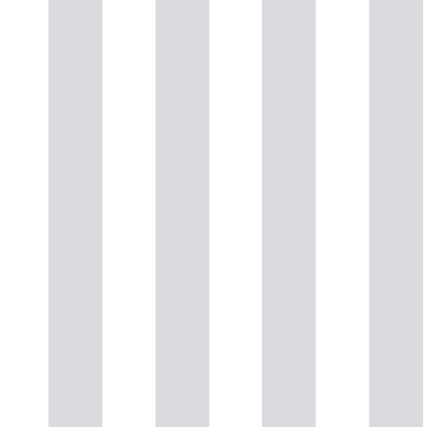 Graham & Brown Stripe Silver and White Silver and White Wallpaper Sample