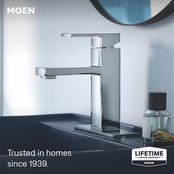 Revyl Single Hole Single Handle Bathroom Faucet in Chrome