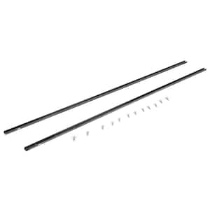 48 in. Universal T-Track Kit for Woodworking, (2-Pack)