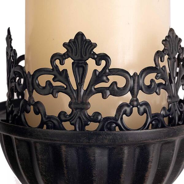 Candle Sconce(Set Of 2)-Metal Gothic Wall Decorations-Rustic Home Decor-Black Wall Candle Sconces,Ideal For Stick Candles Candle Sconce(Set Of 2)-Metal Gothic Wall Decorations-Rustic Home Decor-Black Wall Candle Sconces,Ideal For Stick Candles