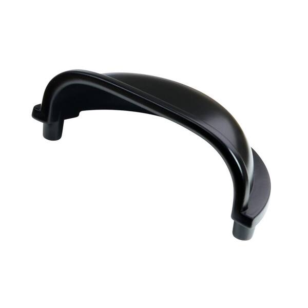 3 in. (76 mm) Center-to-Center Flat Black Traditional Bin Cup Drawer Pull (10-Pack) 3 in. (76 mm) Center-to-Center Flat Black Traditional Bin Cup Drawer Pull (10-Pack)