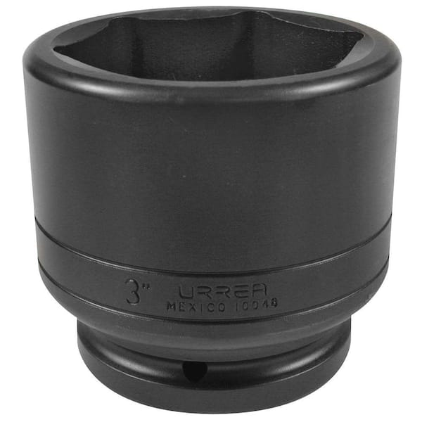 URREA 1 in. Drive 6 Point 2-15/16 in. Impact Socket