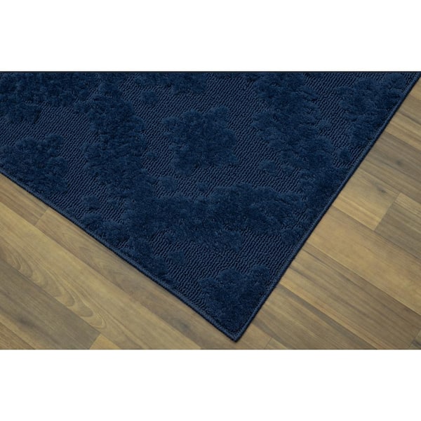 Charleston Navy 12 ft. x 12 ft. Area Rug