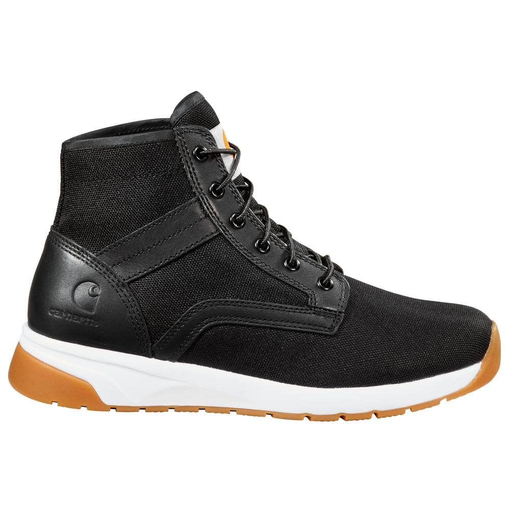 Carhartt Men's Force 5 in. Black Nano Composite Toe Sneaker Boot - 10(W ...