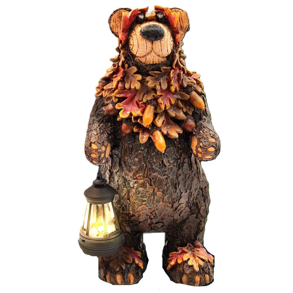 5.12 in. x 5.12 in. x 11. 4 in. Brown Bear Solar Garden Statue Lights price history on PriceWatchPro