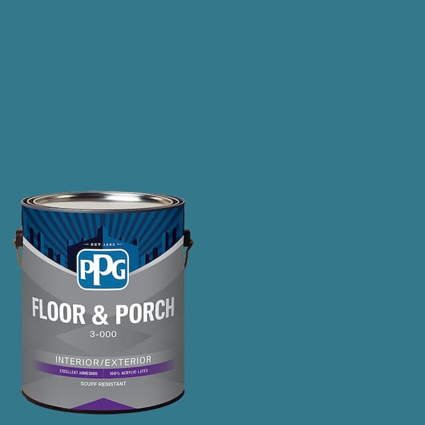 PPG 1 gal. PPG1151-6 Adventure Satin Interior/Exterior Floor and Porch Paint