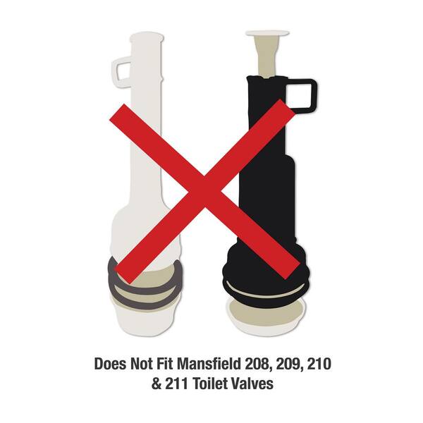 DANCO - Toilet Tank Lever Replacement Handle in Brushed Nickel