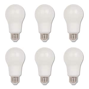 60-Watt Equivalent Omni A19 Dimmable ENERGY STAR LED Light Bulb Bright White Light (6-Pack)