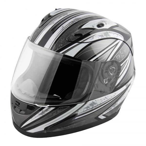 Raider Octane Small Black Silver Full Face Motorcycle Helmet 55 568s 13 The Home Depot Raider Octane Small Black Silver Full Face Motorcycle Helmet 55 568s 13 The Home Depot