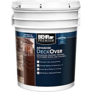 5 gal. Textured Solid Color Exterior Wood and Concrete Coating