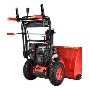 26 in. 2-Stage Gas Snow Blower with LED Light Electric Start