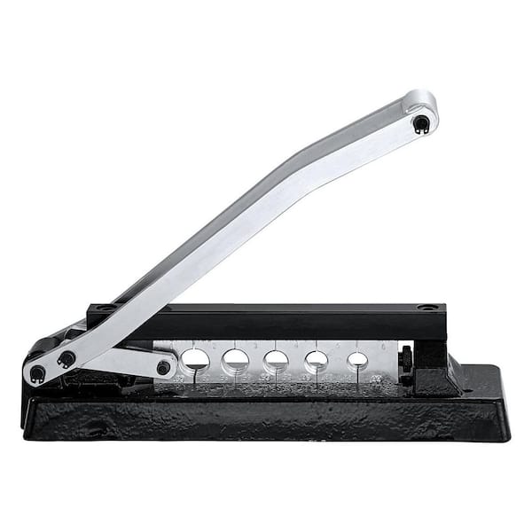 Heavy Duty Ferrule Hose Crimper, 0.44"-0.63" Crimping Range, Standard Bench Tool - 100pcs Ferrules (0.593" & 0.625" ID)