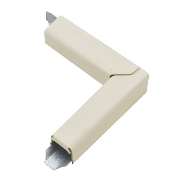 Wiremold 500 Series Metal Surface Raceway 90° Twist Elbow Kit, Ivory