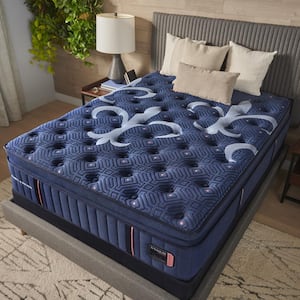 Lux Estate Queen Medium Firm Luxury Memory Foam 16 in. Pillowtop Mattress Set