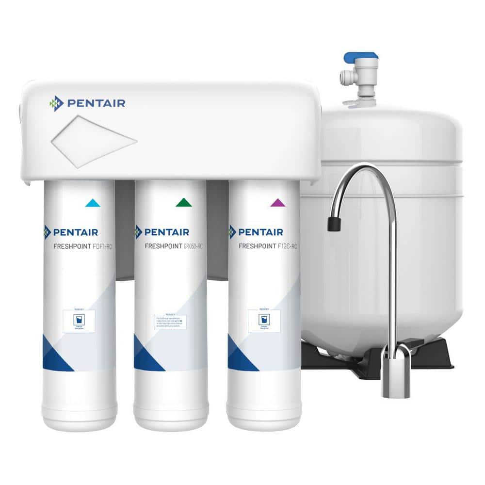 PENTAIR FreshPoint 3Stage Reverse Osmosis Water Filtration System