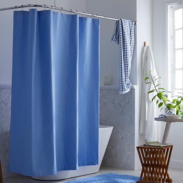Blue Water Shower Curtain 59068 72x72, How To Keep Water In Shower With Curtain