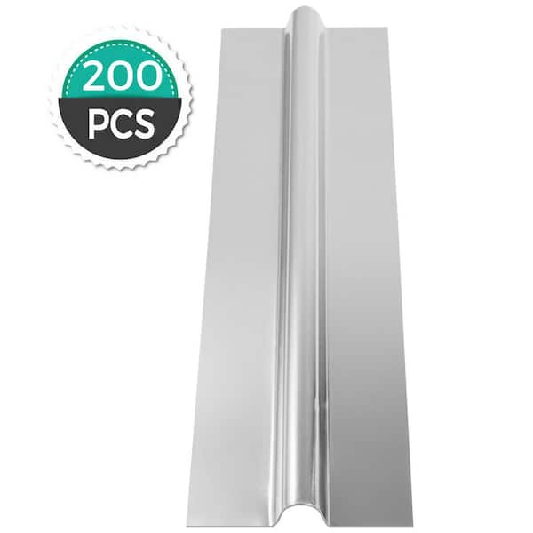 PEX Heat Transfer Plates, 200 pcs Box Radiant Heat Transfer Plates, 2 ft. Aluminum PEX Heat Transfer Plates