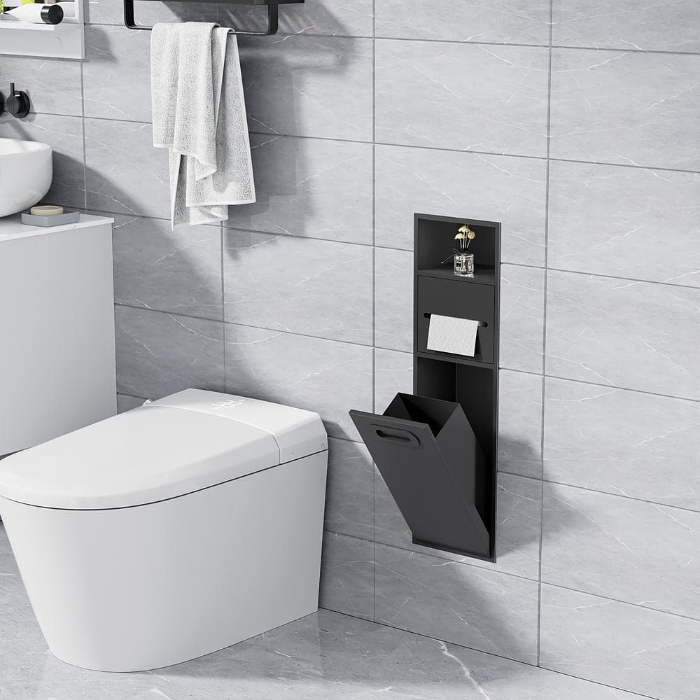 8 in. W x 26 in. H x 5.5 in. D Recessed Shelf Organizer Shower Niche, Garba