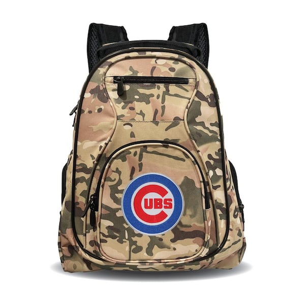Mojo Chicago Cubs 19 in. Premium Laptop Backpack-CAMO