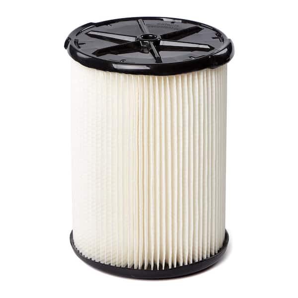 RIDGID General Debris Pleated Paper Wet/Dry Vac Cartridge Filter for Most 5 Gallon and Larger RIDGID Shop Vacuums (1-Pack)
