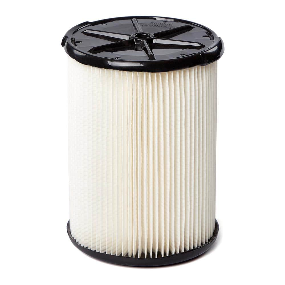 RIDGID Genuine General Debris Pleated Shop Vacuum Filter Replacement for Most 5-16 Gal.  Wet Dry Vacs (1-Pack) VF4000